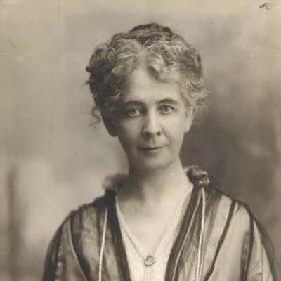 A sepia portrait of Theodora Youmans